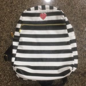 Betsy Johnson Stripe Backpack